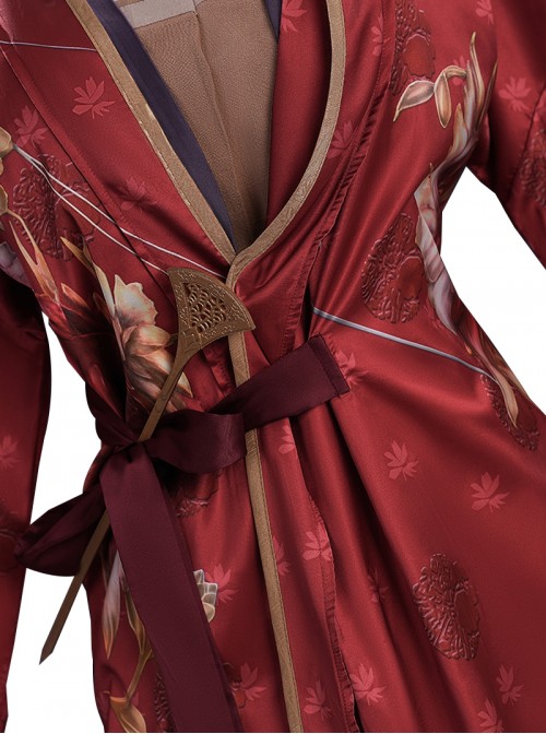 Game Where Winds Meet Halloween Cosplay Han Xiang Xun Costume Set