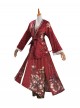 Game Where Winds Meet Halloween Cosplay Han Xiang Xun Costume Set