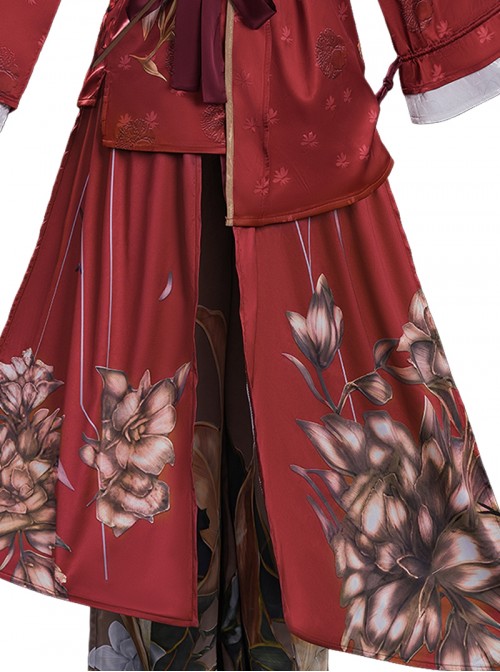 Game Where Winds Meet Halloween Cosplay Han Xiang Xun Costume Set