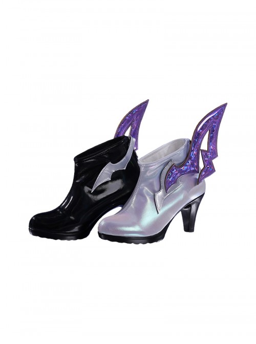 Game Honor Of Kings Halloween Cosplay A Ke Butterfly Dance Skin Accessories High Heel Shoes