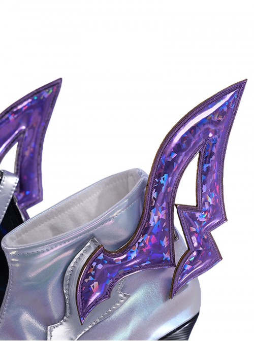 Game Honor Of Kings Halloween Cosplay A Ke Butterfly Dance Skin Accessories High Heel Shoes