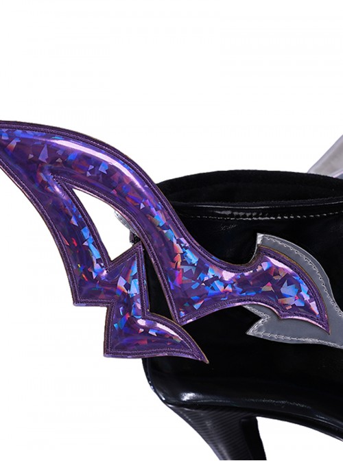 Game Honor Of Kings Halloween Cosplay A Ke Butterfly Dance Skin Accessories High Heel Shoes