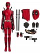 Movie Deadpool & Wolverine Halloween Cosplay Female Deadpool Upgraded Version Costume Set Without Shoes And Props