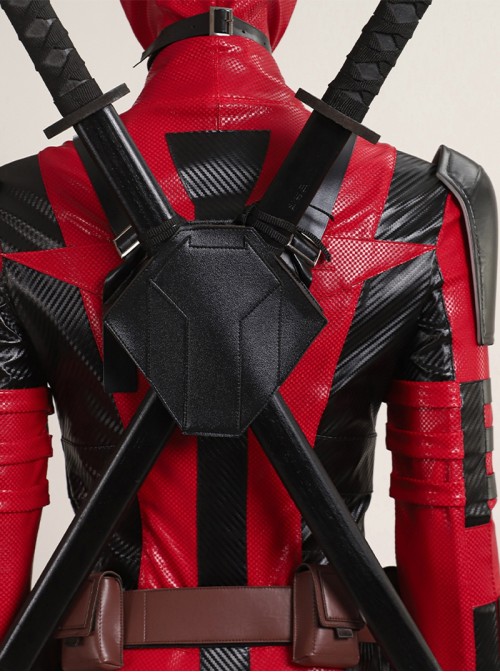 Movie Deadpool & Wolverine Halloween Cosplay Female Deadpool Upgraded Version Costume Set Without Shoes And Props