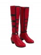 Movie Deadpool & Wolverine Halloween Cosplay Female Deadpool Upgraded Version Accessories Red Boots