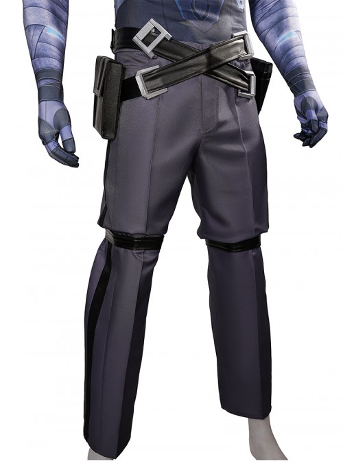 Game Valorant Halloween Cosplay Omen Costume Set Without Shoes