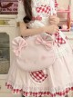 Round Face Bear Series Sweet Lolita Japanese Cute Cartoon Bowknot Single Shoulder Tote Bag