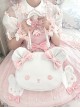 Round Face Bear Series Sweet Lolita Japanese Cute Cartoon Bowknot Single Shoulder Tote Bag