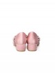 Sissi Series Sweet Lolita Round Toe Grace Ballet Style Satin Bowknot Ribbon Mary Jane Shoes