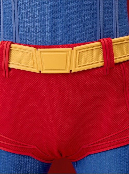 Superman Legacy Halloween Cosplay Superman High End Version Costume Set Without Shoes