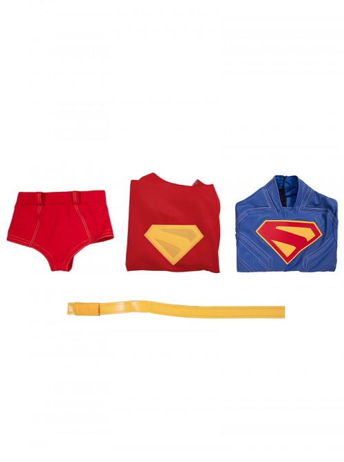 Superman Legacy Halloween Cosplay Superman High End Version Costume Set Without Shoes