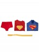 Superman Legacy Halloween Cosplay Superman High End Version Costume Set Without Shoes