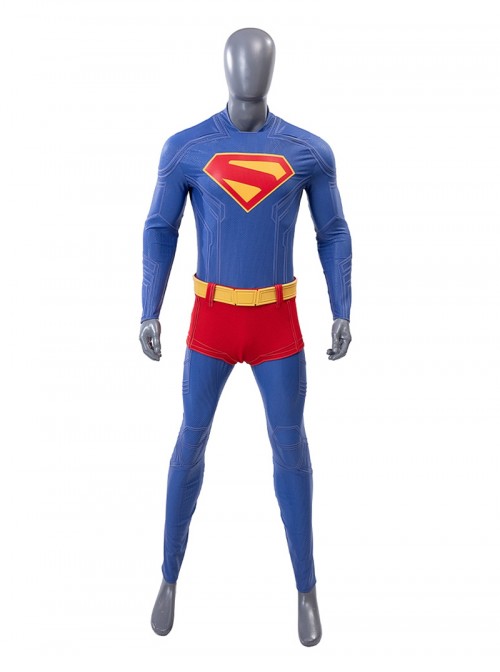 Superman Legacy Halloween Cosplay Superman High End Version Costume Set Without Shoes