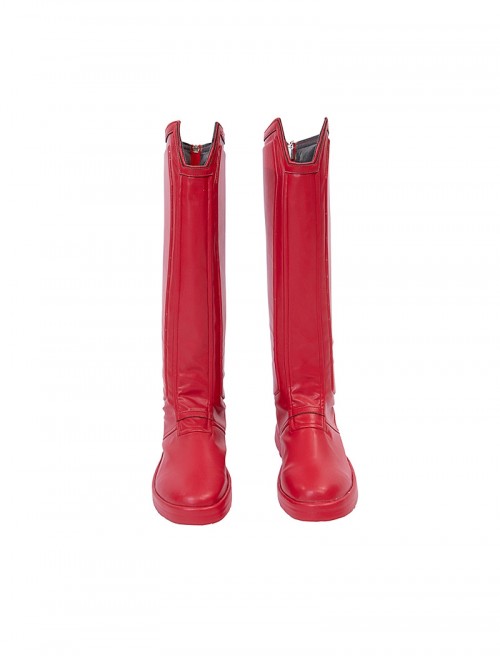 Superman Legacy Halloween Cosplay Superman High End Version Accessories Red Boots