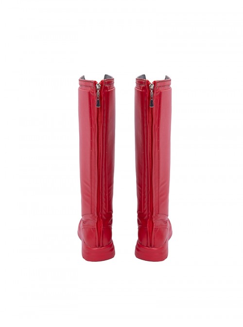 Superman Legacy Halloween Cosplay Superman High End Version Accessories Red Boots