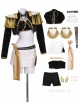 Animated Movie KPop Demon Hunters Halloween Cosplay Mira Golden Black Performance Outfit Costume Set Without Shoes