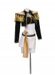 Animated Movie KPop Demon Hunters Halloween Cosplay Mira Golden Black Performance Outfit Costume Set Without Shoes