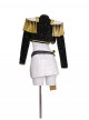 Animated Movie KPop Demon Hunters Halloween Cosplay Mira Golden Black Performance Outfit Costume Set Without Shoes