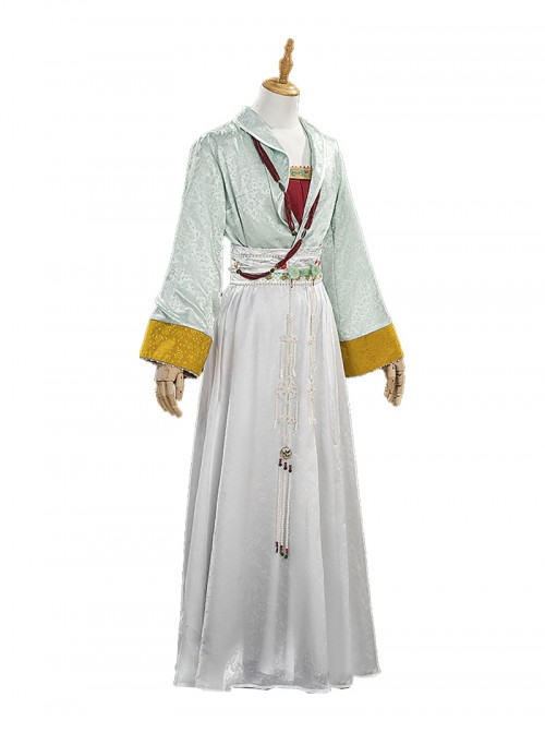 Game Where Winds Meet Halloween Cosplay Cao Jing Guanyin Costume Set