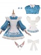 Game Arknights Halloween Cosplay Amiya White Rabbit Echoes Of Sweet Dreams Costume Set