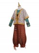 Game Where Winds Meet Halloween Cosplay Xiaofu Costume Set
