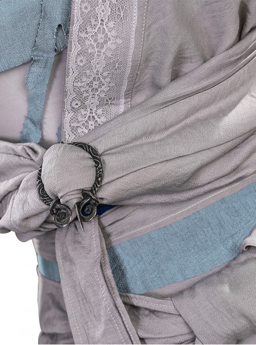 Game Where Winds Meet Halloween Cosplay Bai Qianye Costume Set