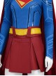 Movie Superman Legacy Halloween Cosplay Supergirl Bodysuit Costume Set Without Shoes And Coat