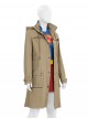 Movie Superman Legacy Halloween Cosplay Supergirl Costume Coat