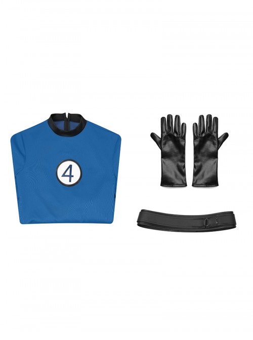 The Fantastic Four First Steps Halloween Cosplay The Fantastic Four Classic Battle Suit Costume Set Without Shoes