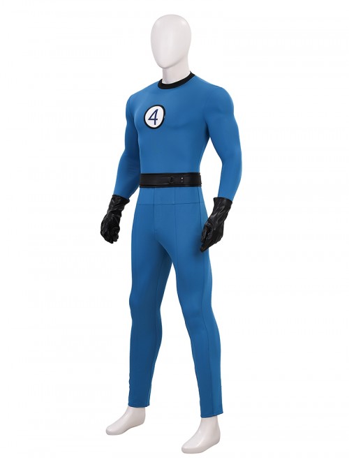 The Fantastic Four First Steps Halloween Cosplay The Fantastic Four Classic Battle Suit Costume Set Without Shoes