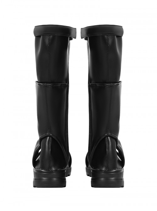 The Fantastic Four First Steps Halloween Cosplay The Fantastic Four Classic Battle Suit Accessories Black Boots