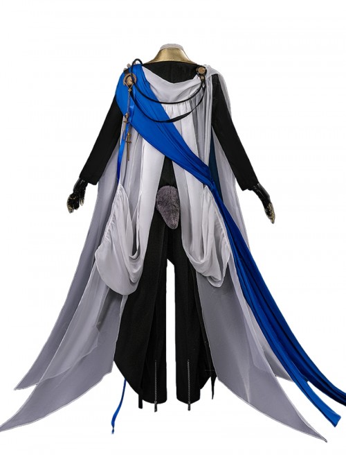 Game Arknights Halloween Cosplay Tragodia Costume Set
