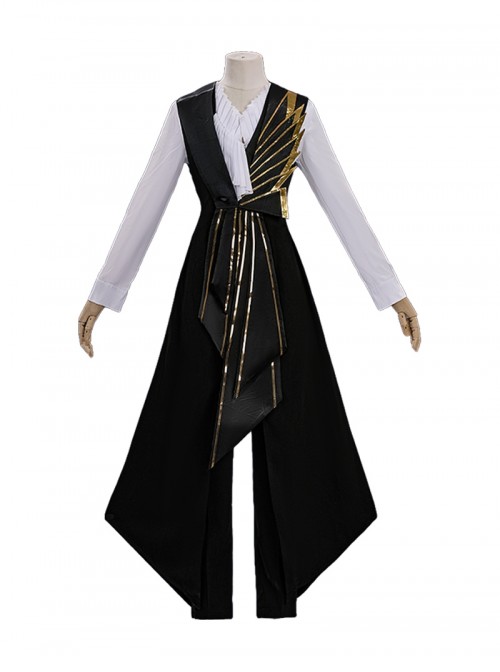 Game Arknights Halloween Cosplay Tragodia Costume Set