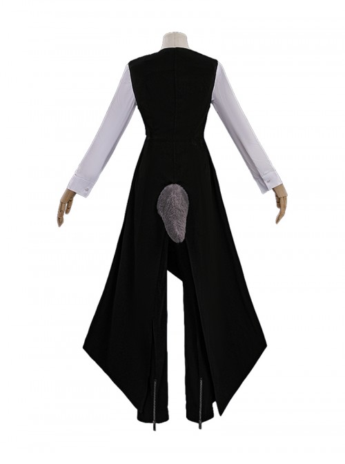 Game Arknights Halloween Cosplay Tragodia Costume Set