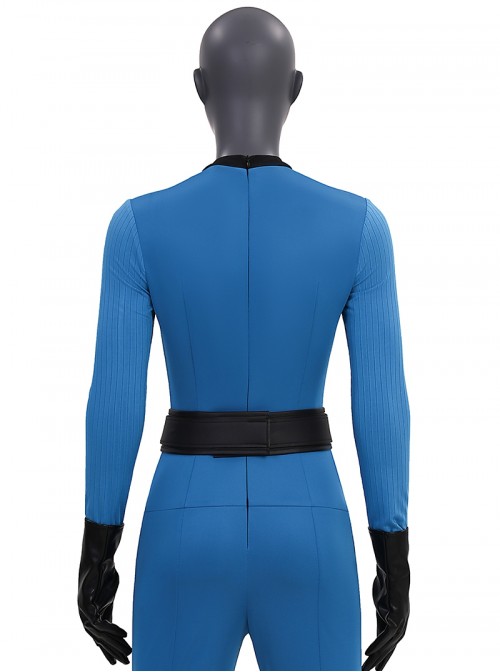 The Fantastic Four First Steps Halloween Cosplay Invisible Woman Classic Battle Outfit Costume Set Without Shoes