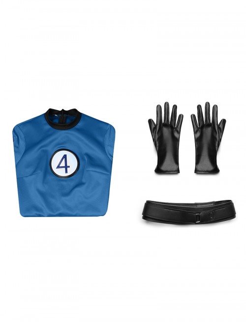 The Fantastic Four First Steps Halloween Cosplay Invisible Woman Classic Battle Outfit Costume Set Without Shoes