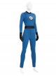 The Fantastic Four First Steps Halloween Cosplay Invisible Woman Classic Battle Outfit Costume Set Without Shoes