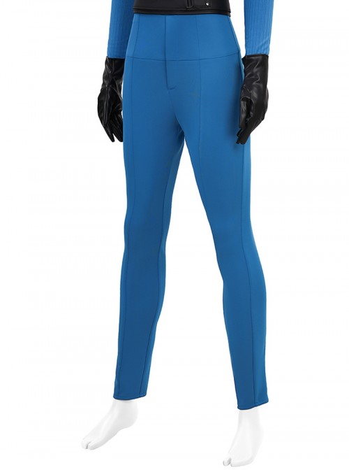 The Fantastic Four First Steps Halloween Cosplay Invisible Woman Classic Battle Outfit Costume Set Without Shoes