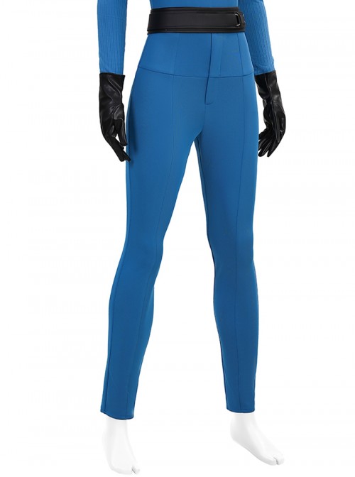 The Fantastic Four First Steps Halloween Cosplay Invisible Woman Classic Battle Outfit Costume Set Without Shoes