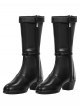 The Fantastic Four First Steps Halloween Cosplay Invisible Woman Accessories Black High Heel Boots