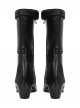 The Fantastic Four First Steps Halloween Cosplay Invisible Woman Accessories Black High Heel Boots