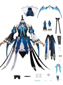 Game Honkai Star Rail Halloween Cosplay Cerydra Costume Set