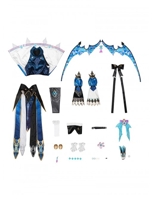 Game Honkai Star Rail Halloween Cosplay Cerydra Costume Set