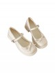 French Style Sweet Lolita Bowknot Decoration Elegant Round Toe Mary Jane Sweet Lolita High Heels