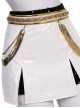 Animated Movie KPop Demon Hunters Halloween Cosplay Zoey Golden Black Performance Outfit Costume Set Without Shoes