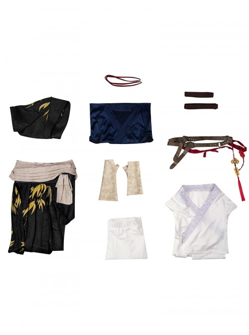 Game Where Winds Meet Halloween Cosplay Shen Jue Player Young Mistress Initial Costume Set