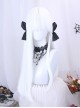 Sweet Cool Daily Versatile White Air Bangs Long Hair Sweet Lolita Full Head Wig