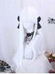 Sweet Cool Daily Versatile White Air Bangs Long Hair Sweet Lolita Full Head Wig