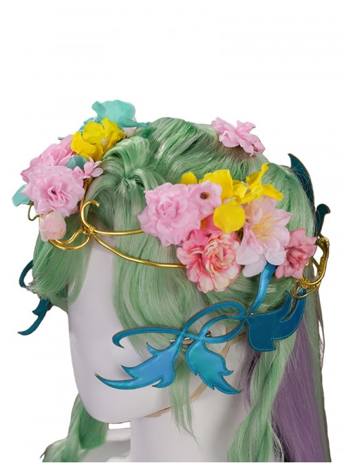 Game Honor Of Kings Halloween Cosplay Diao Chan Dream Of Flowers Skin Flourishing Blossoms Form Costume Set