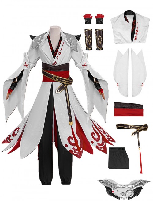 Game Honor Of Kings Halloween Cosplay Li Bai Original Skin Costume Set
